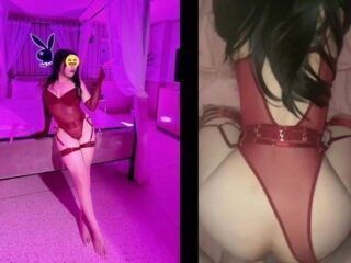 Em mang bộ lót gây nứng quá đi